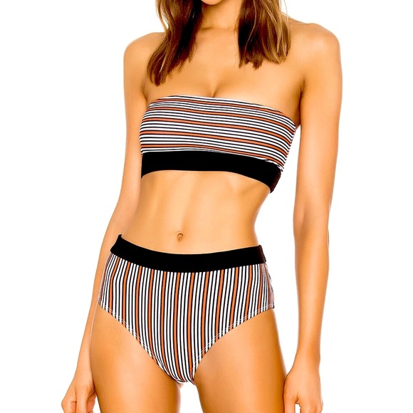 X Revolve Nessa Top and X Revolve Nessa High Waist Bottom - Picture 1 of 5